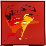 Acrylic on panel - 120x120 cm