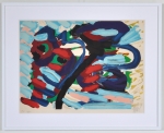 Loving Heads - lithograph - 1980